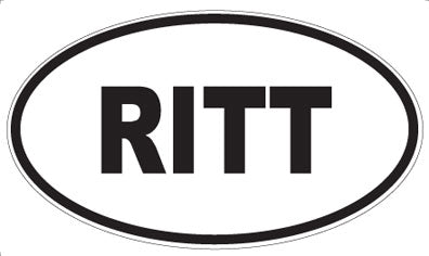 RITT - Oval Magnet