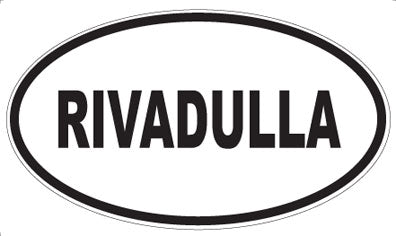 RIVADULLA - Oval Magnet
