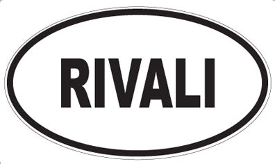 RIVALI - Oval Sticker