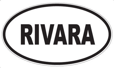 RIVARA - Oval Magnet