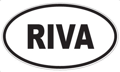 RIVA - Oval Magnet