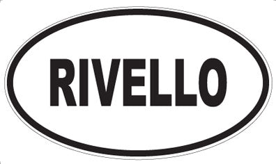 RIVELLO - Oval Sticker