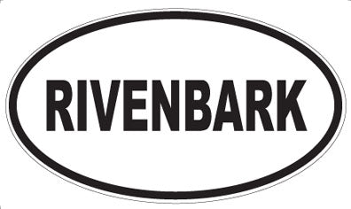 RIVENBARK - Oval Sticker