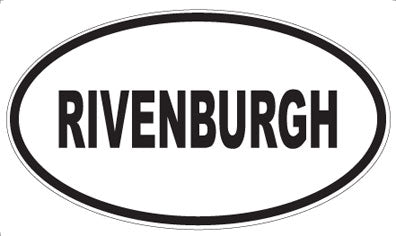 RIVENBURGH - Oval Magnet