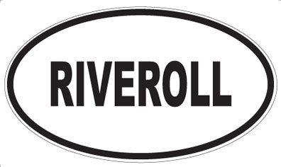 RIVEROLL - Oval Sticker