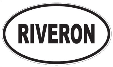 RIVERON - Oval Magnet