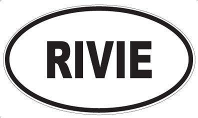 RIVIE - Oval Magnet