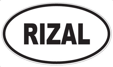 RIZAL - Oval Magnet