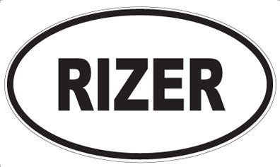 RIZER - Oval Magnet
