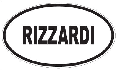 RIZZARDI - Oval Magnet