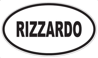 RIZZARDO - Oval Magnet