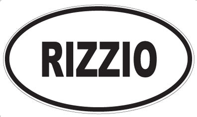 RIZZIO - Oval Magnet