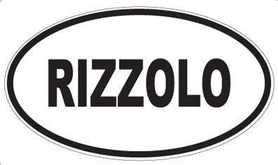 RIZZOLO - Oval Magnet