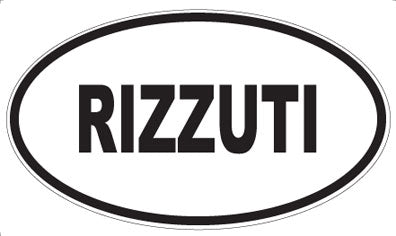 RIZZUTI - Oval Magnet