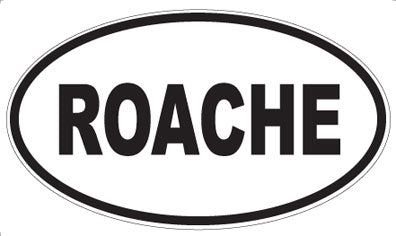 ROACHE - Oval Magnet