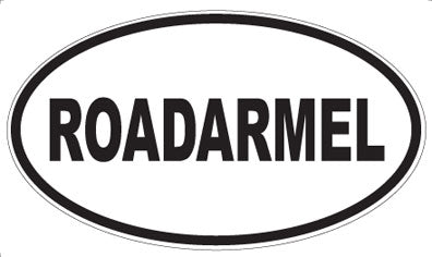 ROADARMEL - Oval Magnet