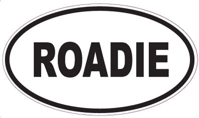 ROADIE - Oval Sticker