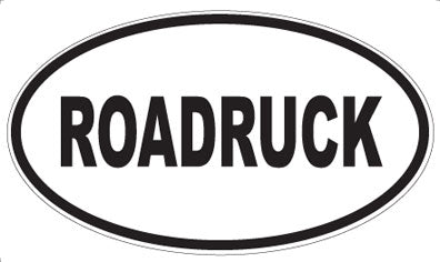 ROADRUCK - Oval Magnet