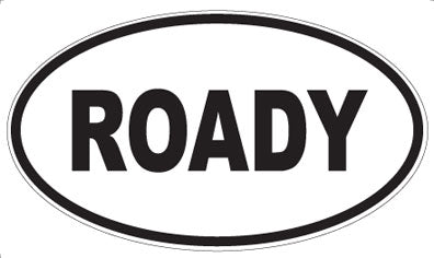 ROADY - Oval Magnet