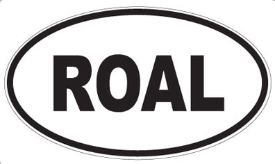 ROAL - Oval Magnet