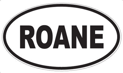 ROANE - Oval Magnet