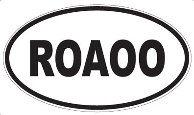 ROAOO - Oval Magnet