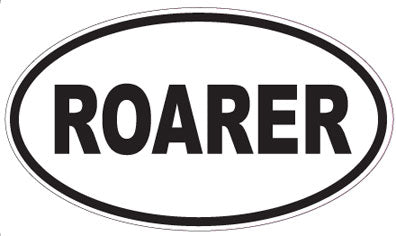 ROARER - Oval Sticker
