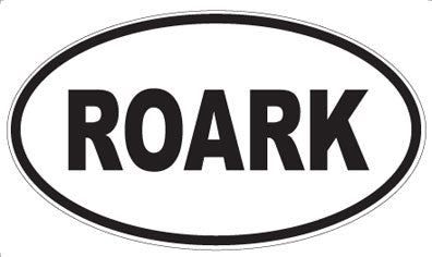 ROARK - Oval Magnet