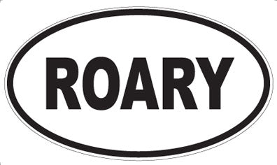 ROARY - Oval Magnet