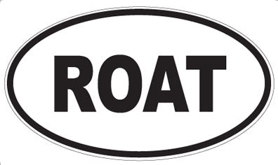 ROAT - Oval Magnet