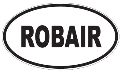 ROBAIR - Oval Magnet
