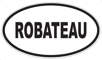 ROBATEAU - Oval Sticker