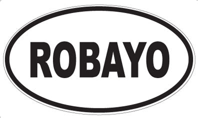 ROBAYO - Oval Magnet