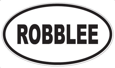 ROBBLEE - Oval Magnet