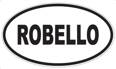 ROBELLO - Oval Magnet