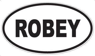 ROBEY - Oval Magnet