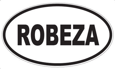 ROBEZA - Oval Sticker