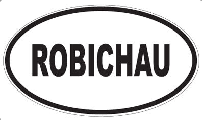 ROBICHAU - Oval Magnet