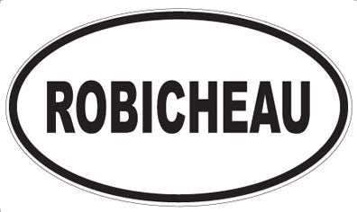ROBICHEAU - Oval Sticker