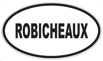 ROBICHEAUX - Oval Magnet