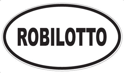 ROBILOTTO - Oval Magnet