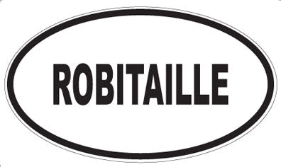 ROBITAILLE - Oval Magnet