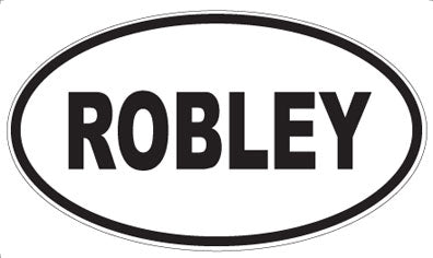 ROBLEY - Oval Magnet