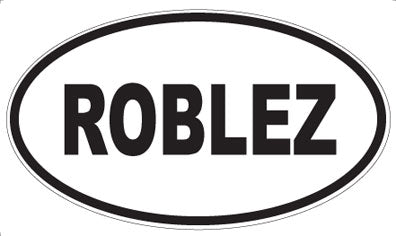 ROBLEZ - Oval Magnet