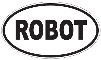 ROBOT - Oval Magnet