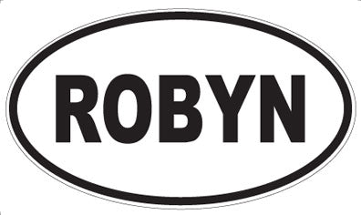 ROBYN - Oval Magnet