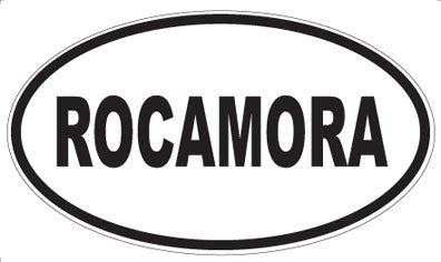ROCAMORA - Oval Sticker