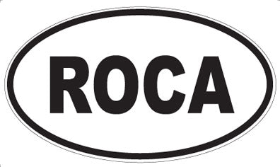 ROCA - Oval Magnet