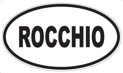 ROCCHIO - Oval Magnet