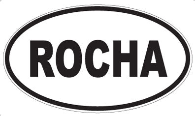 ROCHA - Oval Sticker